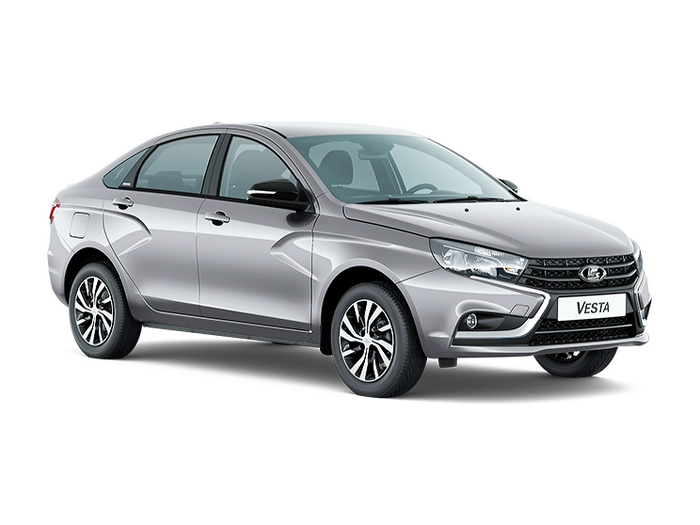 Lada Vesta Серебристый "Платина"