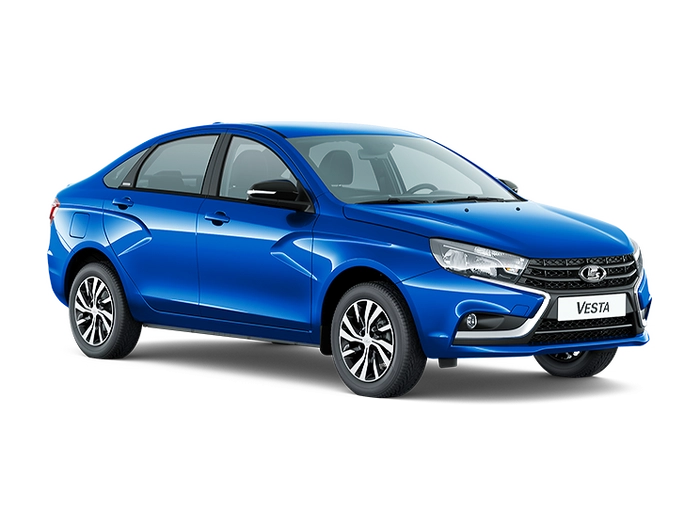 Lada Vesta Ярко-синий "Дайвинг"