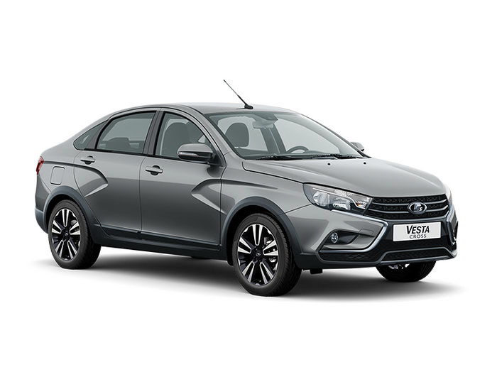 Lada Vesta Cross Серый "Плутон"