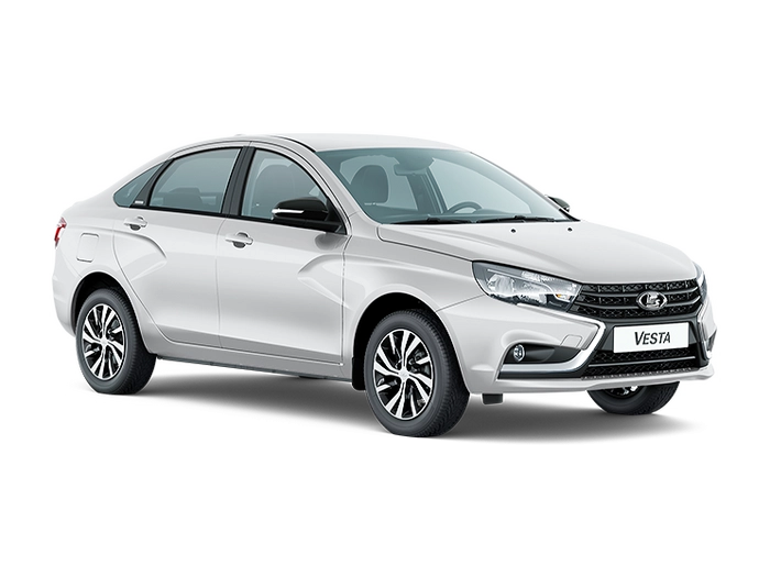 Lada Vesta Белый "Ледниковый"