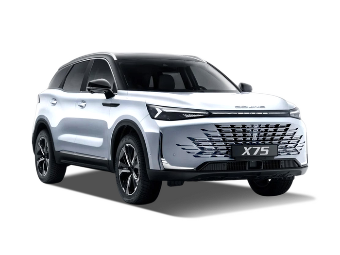 BAIC X75 Белый перламутр с чёрной крышей